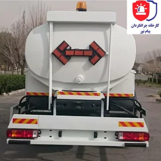فلش جهت نما پشت کامیون خدمات شهری