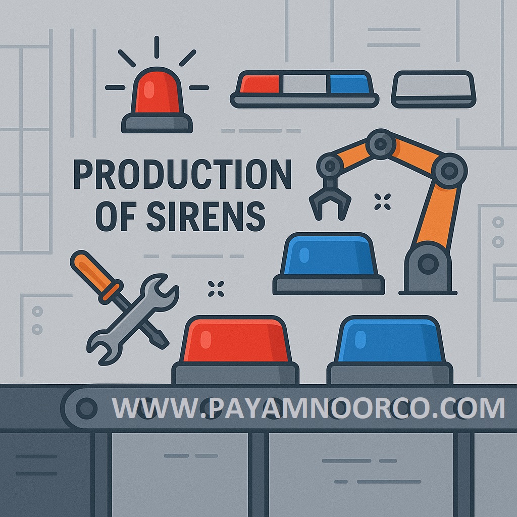 انواع صدای آژیر و کاربرد و اطلاعات فنی