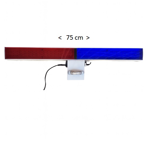 چراغ چشمکزن پلیس مجازی جاده ای دو طرفه برقی
